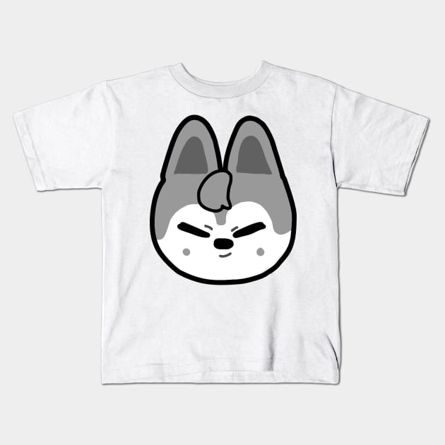 SKZOO Bangchan Wolf Kids T-Shirt by Orimei